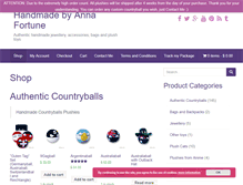 Tablet Screenshot of anna-fortune.com